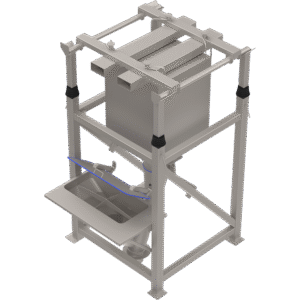 System rozładunku worków big-bag